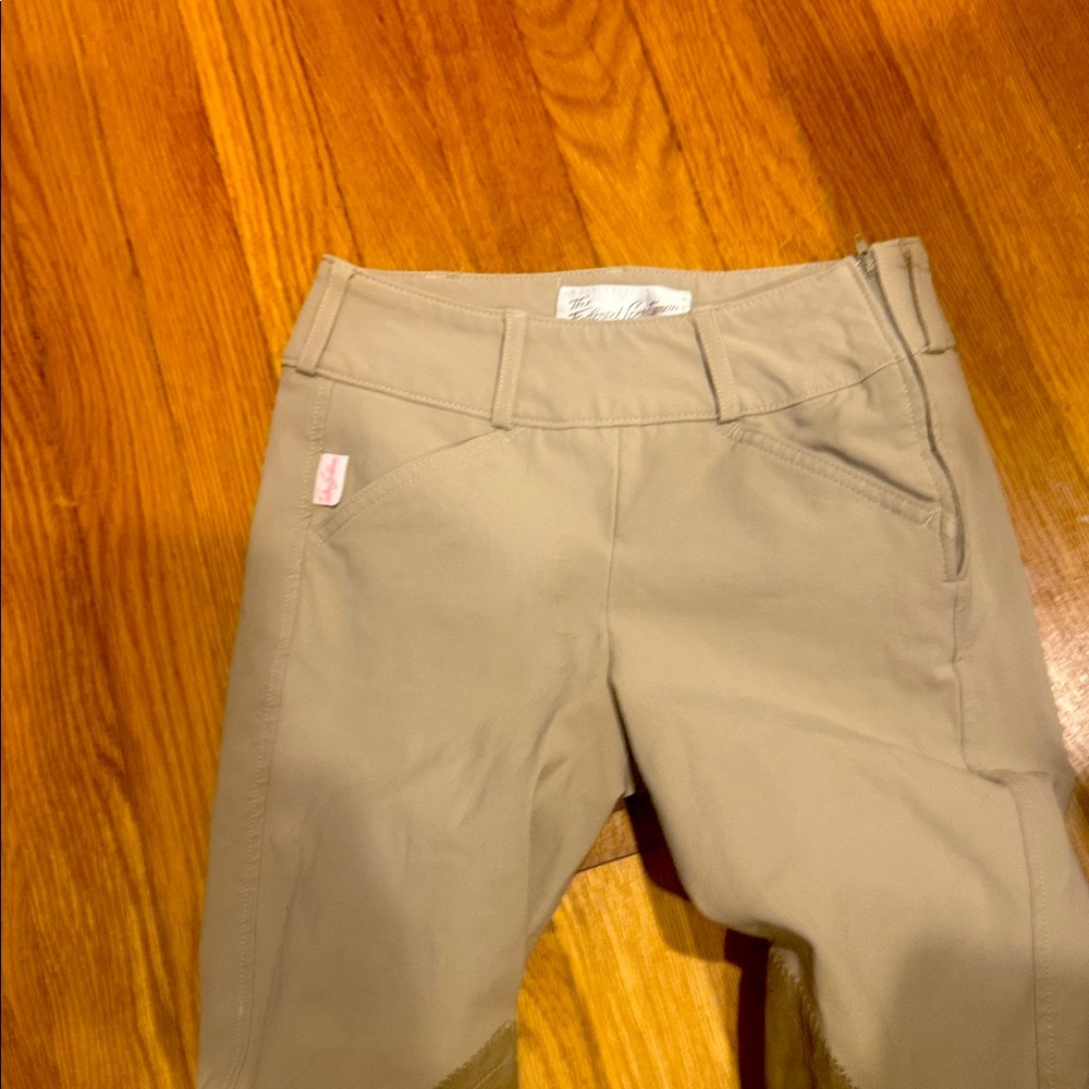 The Tailored Sportsman Classic Tan Trophy Hunters - Flat Front - Size 12